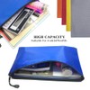 Document Bag, Pack of 5 A5 File Pockets with Zip,
