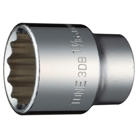 TONE Socket (12 Square) 3DB-26 Insertion Angle 9.5mm (3/8") Double Side Width 13/16"