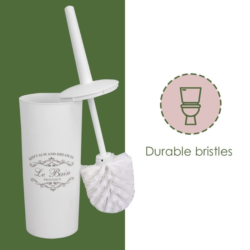 7-Piece Paris Bathroom Set (White), By Home Basics | Made