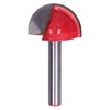 4Pcs Bowl Router Bit Ball Bearing Dish Carving CNC Milling