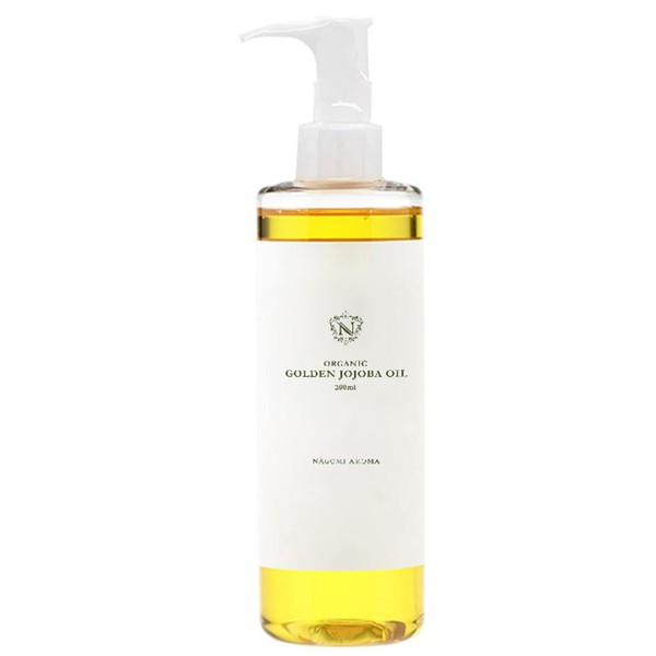 La Nature Jojoba Oil, Organic, Unrefined, Golden, 6.8 fl oz