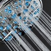 AquaDance Antimicrobial – Anti-Clog High-Pressure 6-Setting Shower Head with Microban