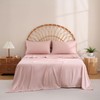 JSD Dusty Pink Full Sheet Set with Side Pocket Corner