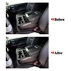 NLQR Center Console Lid Armrest Cover Black Compatible with Chevy