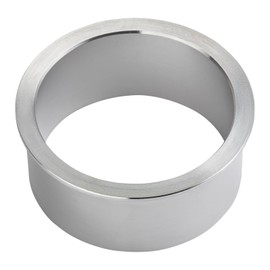 SOTECH Cable grommet, open, installation diameter 50 mm, outer diameter 59 mm, real satin stainless steel (matt brushed) cable ring, cable outlet