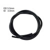 BLACK FUEL PETROL PIPE 3.0MM ID 5.0MM OD 1M STRIMMER