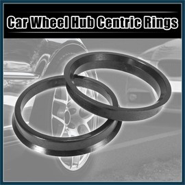 TUCKBOLD 4pcs Plastic 57.1mm to 65.1mm Car Centric Rings Wheel Bore Spacer Automotive Parts