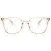 MACJERO Oversized Square Blue Light Blocking Glasses for Women Men,