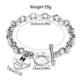 Ubephant BTS Bracelets, BTS Jewellery, Bracelets Bracelet BTS Merch Metal Bracelet BTS Charm Bracelet Children's Bracelets BTS Chain BTS Gifts for Children Fans