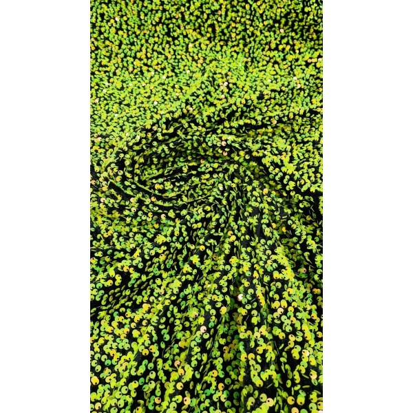 NEW CREATIONS FABRIC AND FOAM INC Lime Green Iridescent 5mm