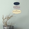 Signs ByLITA Victorian Recycling Bin Sign (Brushed Silver) - Medium