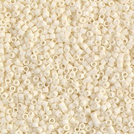 Seed Beads - Matte Op Cream - DB0352 5 Grams t