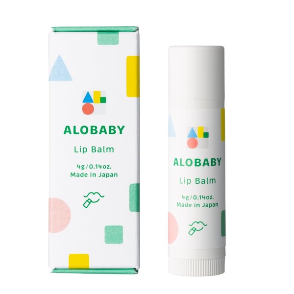 Alobaby Lip Balm for Baby, Lip Balm, No Additives, Hypoallergenic,