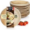 Moritz & Moritz 25-Piece Palm Leaf Tableware Round – 25