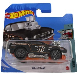 Hot Wheels '68 Mustang Tooned 3/5 2021 (40/250) Short Card