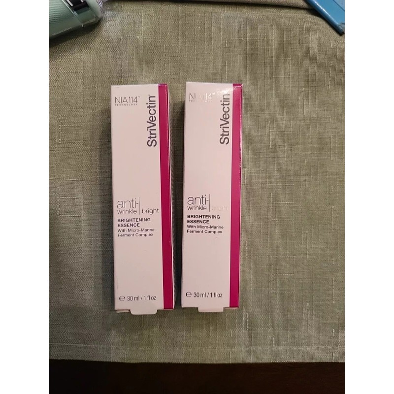 StriVectin 2 STRIVECTIN NIA114 Anti-Wrinkle Brightening Essence Plus 1oz NEW