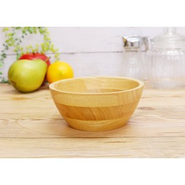 Maruwa Boeki Rubber Wood Salad Bowl 2 Type S 100374801