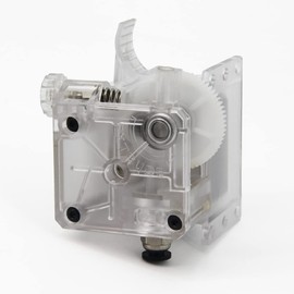 Befenybay - Extrusora de impresora 3D actualizada con soporte de montaje para ANYCUBIC Mega-SCR10V6 Hotend J-Head para filamento de 1,75 mm (extrusor transparente)