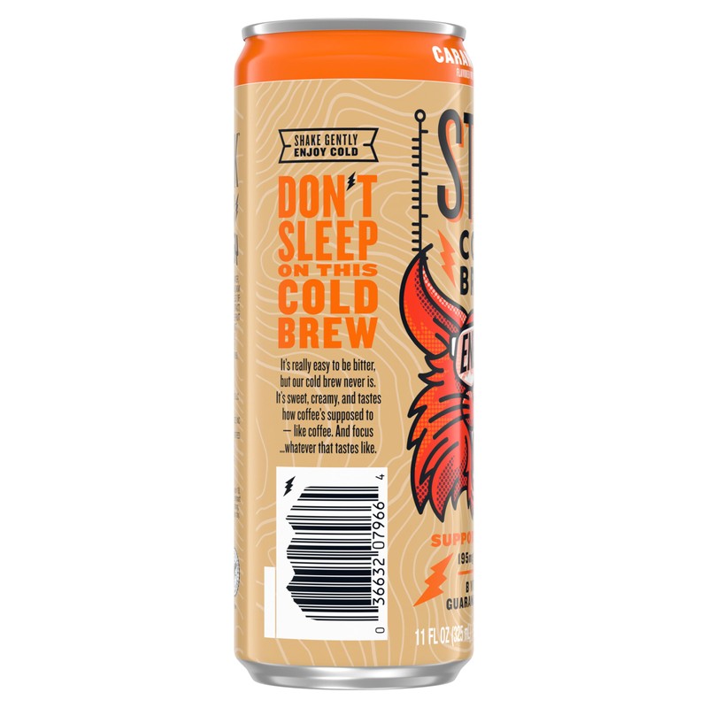 SToK Cold Brew Energy Caramel Cream, Energy Coffee Beverage with