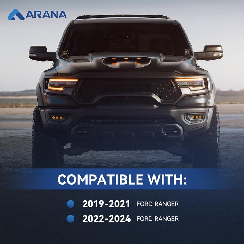 ARANA Tailgate Accessories Assist Fit for Ford Ranger, Tailgate Assist