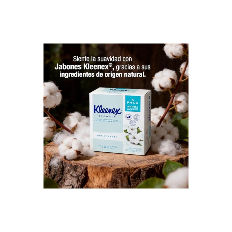 Humectante con Flor de Algodón y Jazmín, Suavidad Natural, Libre