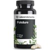 natural elements Folic Acid - 400 Tablets - 400 mcg