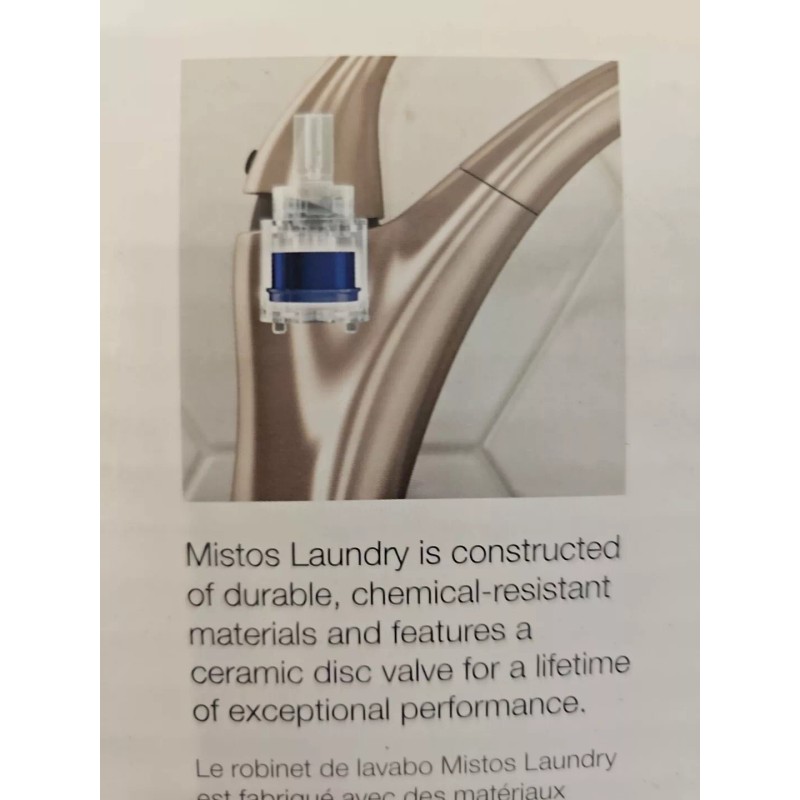 Kohler Mistos 1-handle Laundry Faucet - Vibrant Stainless (K-R77062-VS)