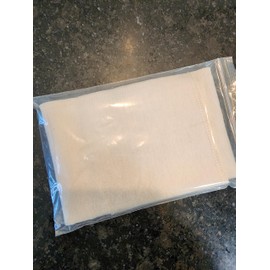 Organic Unbleached Cotton Flannel for Castor Oil Pack Compress - 4x18 for Lower Back, Arm, Knee, Ankle, Chest