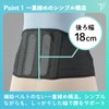【公式】 腰 サポーター スリムソフト104 bonbone ダイヤ工業 コルセット 腰椎 固定 サポート