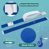 Geiserailie Blue Detectable Bandages - 120 Pack Flexible and Waterproof