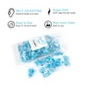Quality Foam Blue Earplugs - 50 Pairs Bulk Pack, 32db