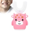 Smart UShaped Children's Toothbrush Teeth Cleaning Cartoon Electric Toothbrush for