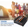 NGNWOB 2500W Inverter Power Inverter 12V to 110V dc to