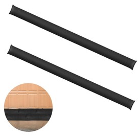 Water Barrier 5 ft x 7.8 inch Water Activated Flood Barriers, Sandless Sandbag for Flooding Reusable Water Absorber Water Absorbing Snake for Absorbent Prevention for Garage and Basement (2 Pack)