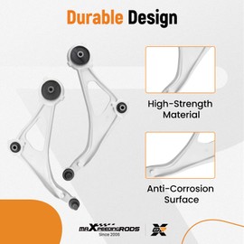 maXpeedingrods 8Pc Front Suspension Kit for Nissan Altima 2015-2018, Maxima 2016-2022, 2 Lower Control Arms w/Ball Joint 2 Sway Bar Link 4 Tie Rods