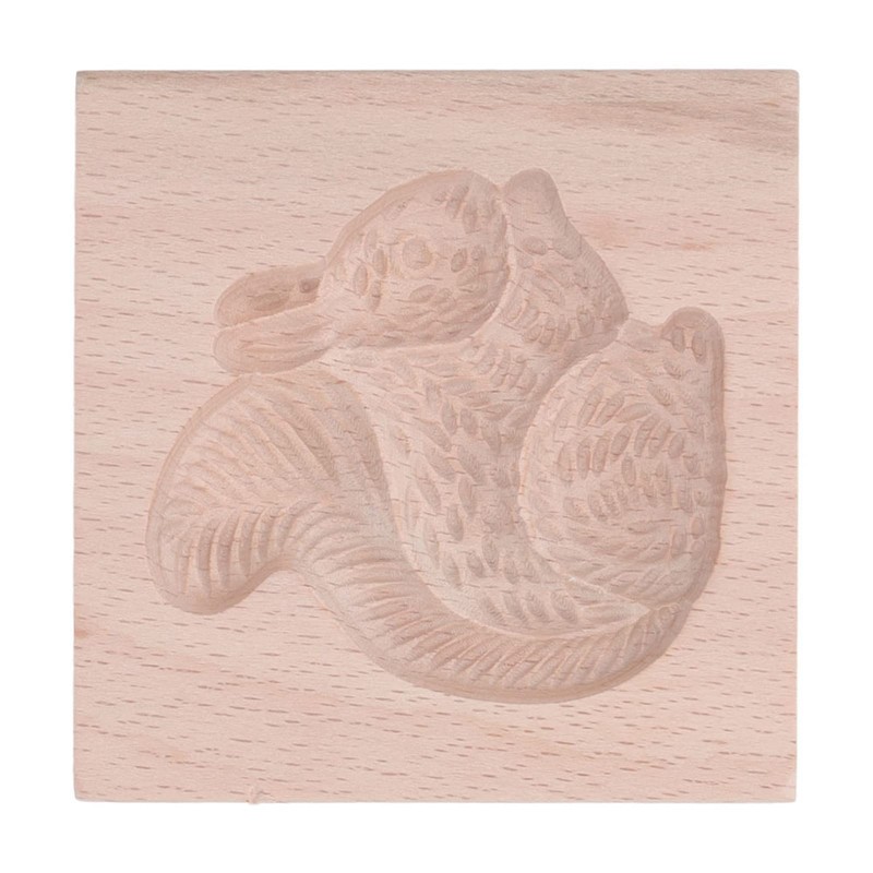 Cookie Mould, Reusable, Easy to Clean, Smooth Surface, Beech Wood,