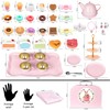 Tea Party Set for Little Girls, 49PCS Princess Tea Time