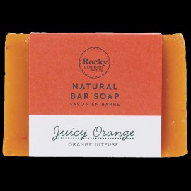 Rocky Mountain Soap Co Soap Bar Juicy Orange 100g