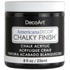 Deco Art Americana Chalky Finish Paint 8oz, Carbon