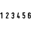Trodat Professional 5546 Numberer Self Inking Stamp - 6 Digits