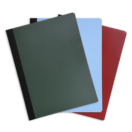 Mintra Office Poly Composition Book (3 Pack, Poly Comp - Ice, Chili, Olive)