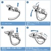 1 Pair Bike Pedals Nylon Mountain Bike Road Bicycle Clips