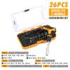 Hoteche 26 Piece T-Handle Screwdriver and Socket Set | T-Handle