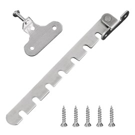 Jortmrd Stainless Steel Window Lock for Tilting Window Tilt Regulator Window Latch Surge Protection Window Stopper Tilt Scissors Tilt Window Protection for Adjusting the Window Opening