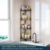 Consumest Corner Shower Caddy Stand - 4 Tier Shower Organizer
