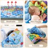 Beavtaens Baby Play Mat, 50x50 Playpen Mat with Super Soft