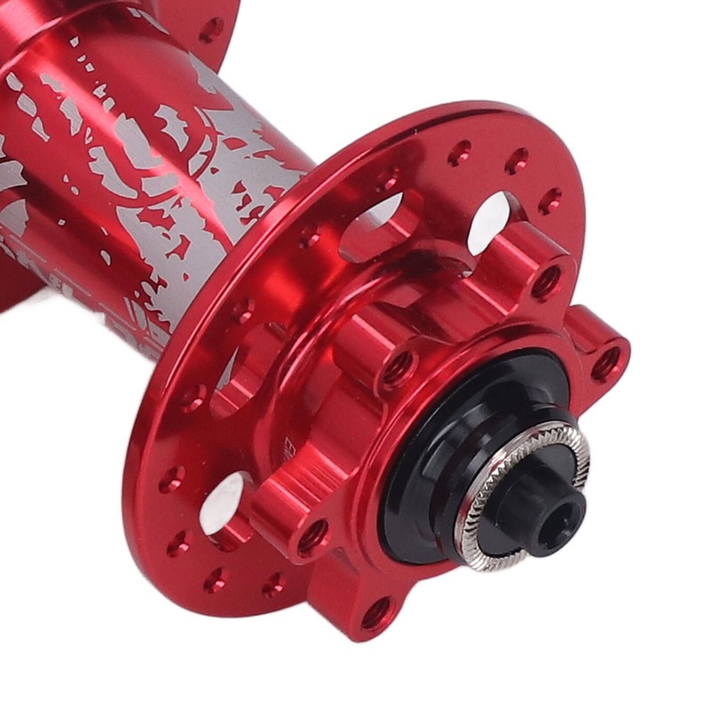 2pcs Bolany Bicycle Hub Red Aluminium Alloy 32 Holes 4