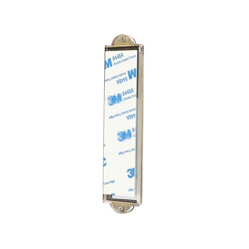 BRTAGG Mezuzah Case with Double Sided Tape, 13.5cm Tall, English