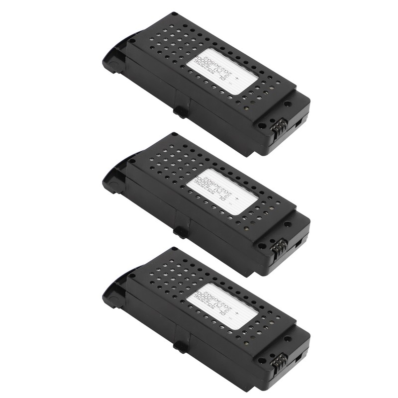 3 Pcs Lithium Battery for Remote Control Aircraft 3000mAh RC