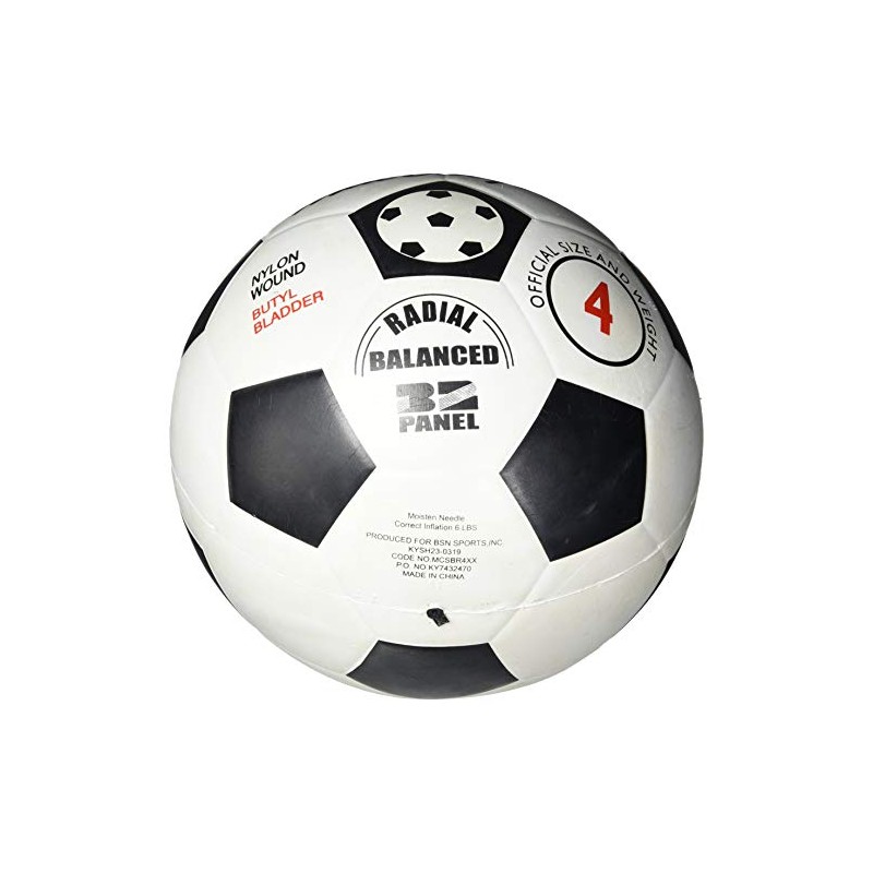 Macgregor Rubber Soccer Ball (Size 4)